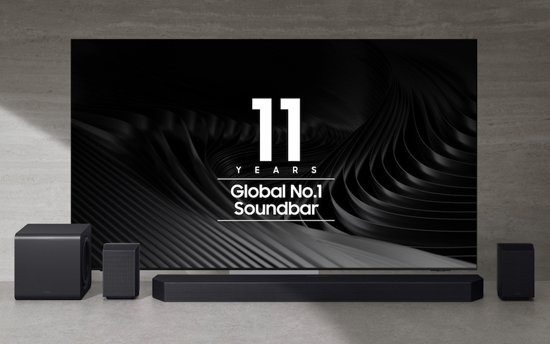 Samsung zvočnik soundbar že 11. leto zapored na vrhu svetovne prodaje 